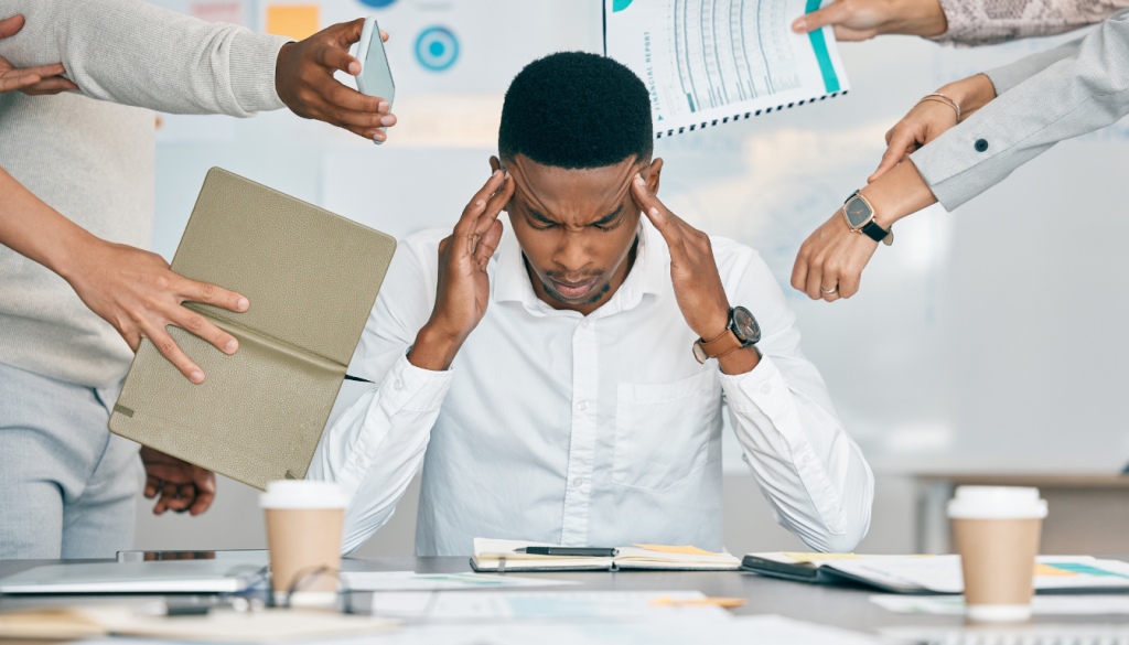 stress and anxiety management- due to stress response from work or physical activity. This can lead to excessive anxiety, negative health consequences, serious illness, and social phobia