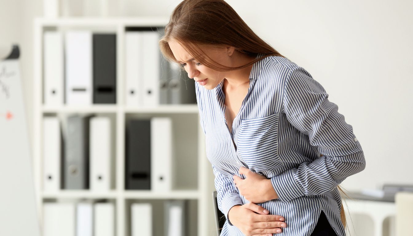 can stress cause constipation? It can lead to abdominal fullness and bowel dysfunction